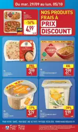 Catalogue ALDI semaine 40 page 8: Daylicious SALADE DE POMMES DE TERRE €1,99, Daylicious TABOULÉ €3,29