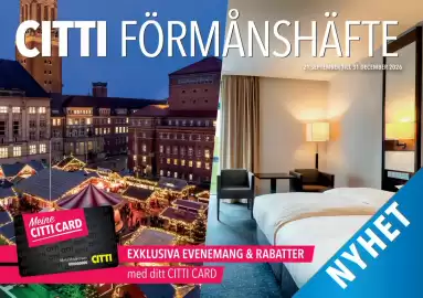 Citti reklamblad Sida 1