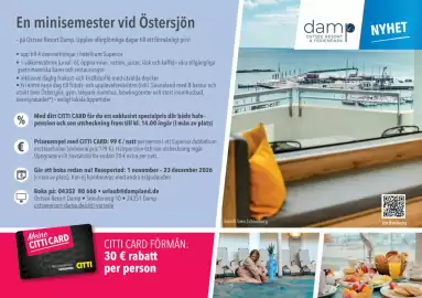 Citti reklamblad Sida 3: En minisemester vid Östersjön, EUR 129, Medlemspris €129,00