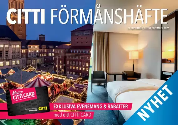 Citti reklamblad (giltig till och med 1-01)