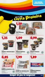 Volantino ALDI settimana 40 Pagina 5: al pezzo 1,35 DAL NOSTRO ASSORTIMENTO carica proteica a confezione 1,59Hap Pain prod