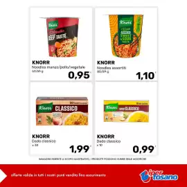Volantino Iper Tosano settimana 39 Pagina 11: Knorr Asia Noodles Beef Taste €0,95
