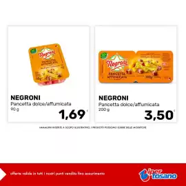 Volantino Iper Tosano settimana 39 Pagina 6: 50% 31 SENZA CLUTINE, SENZA PROTEINE DEL LATTE LATTOSIO Negroni PANCETTA