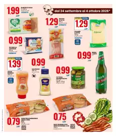 Volantino Eurospin Pagina 11: Edamer Land €1,29, Salsa Burger Delizie Sole €1,39