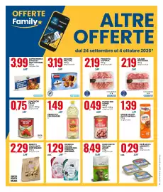 Volantino Eurospin Pagina 12: Salame nostrano €2,19, Pancetta coppata €2,19