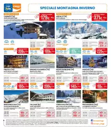 Volantino Eurospin Pagina 18: Bella Italia EFA Village Sports & Family €152,00, LH ALBERGO IL PICCHIO €118,00