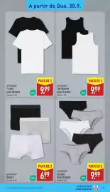 Folheto ALDI semana 40 Página 15: Cuecas para homem up2fashion® €9,99, Top interior para homem up2fashion €9,99
