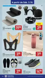 Folheto ALDI semana 40 Página 24: Crane tapete de desporto €19,99, Crofton garrafa com alça de transporte/shaker €3,99