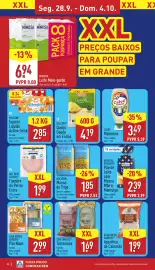 Folheto ALDI semana 40 Página 8: Nacional massa de trigo €1,85, Sun Snacks Torresmos €1,69