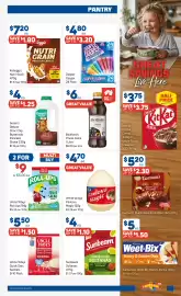 Foodland catalogue week 39 Page 15: Green's Deluxe Choc Chip Buttermilk Pancake Shake €4,00, Bickford's Prune Juice €6,00