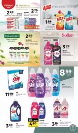 Folheto Coviran Página 17: Comfort amaciador sensations ou fresh €4,80, Skip detergente líquido baby €3,89