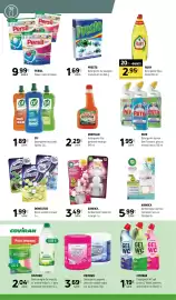 Folheto Coviran Página 18: Airwick ambientador eléctrico recarga €3,49, Presto Detergente de lavagem manual em pó €1,69