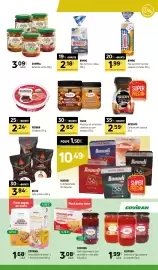 Folheto Coviran Página 9: Bimbo pão forma s/ côdea €2,18, Calve manteiga de amendoim cremosa ou com pedaços €2,65