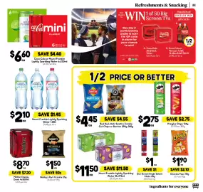 Drakes catalogue week 39 Page 11: Red Rock Deli, Smith's Crinkle Cut Chips or Doritos €4,45