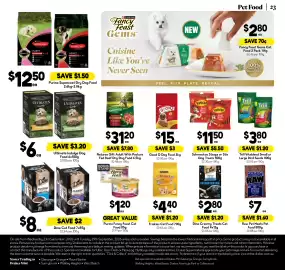 Drakes catalogue week 39 Page 23: Friskies Cat Food €4,40, Schmackos Strapz or Stix Dog Treats €11,50