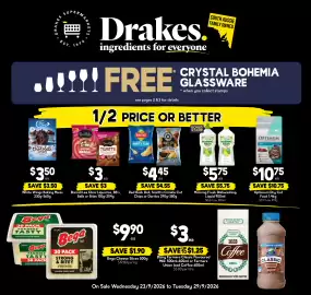 Drakes catalogue week 39 Page 24: Red Rock Deli, Smith's Crinkle Cut Chips or Doritos €4,45