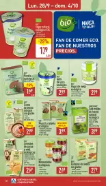 Folleto ALDI semana 40 Página 10: Bio Muesli crujiente ecológico €3,99, Bio cereales de cacao y miel ecológicos €2,69