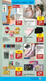 Folleto ALDI semana 40 Página 19: L&D Zapatillas altas con luces júnior €11,99, Puzzle 1000 / 500 piezas €4,99