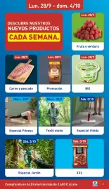 Folleto ALDI semana 40 Página 3: Lun. 28/9 - dom. 4/10 DESCUBRE NUESTROS NUEVOS PRODUCTOS CADA SEMANA. Lun. 28/9 Lun. 28/9