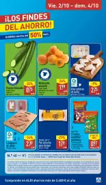 Folleto ALDI semana 40 Página 30: Melocotón amarillo €1,99, Cheetos cheetos pandilla/pelotazos €0,97
