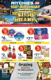Ritchies catalogue week 39 Page 1: Streets Magnum Multipack Varieties €6,00, MasterFoods Squeezey Sauce Varieties €2,00