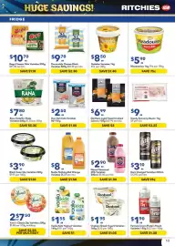 Ritchies catalogue week 39 Page 13: Devondale Cheese Block Varieties €9,70, Norco Flavoured Milk Varieties €2,90