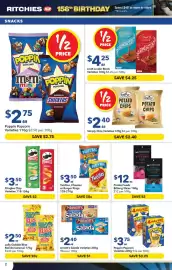 Ritchies catalogue week 39 Page 2: Arnott's Salada Varieties €2,40, Poppin Popcorn Varieties €2,75