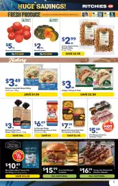 Ritchies catalogue week 39 Page 5: Kent Pumpkin €2,00, Ritchies High Fibre Bread €3,00