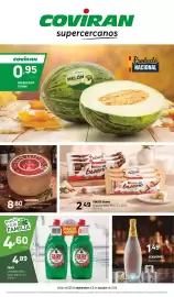 Catálogo Coviran Página 1: San Isidro Queso mezcla semicurado €8,80, Kinder bueno €2,49