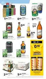 Catálogo Coviran Página 12: El Águila cerveza sin filtrar botella €0,79, Voll Damm cerveza lata €0,79