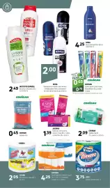 Catálogo Coviran Página 14: Coviran papel higiénico blanco 2 capas €4,25, Levián servilletas en rollo €2,05