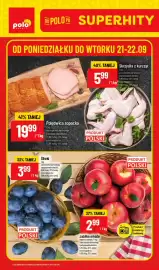 Polomarket gazetka Strona 1: Skrzydła z kurcząt €5,99, Śliwki €3,99
