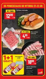 Polomarket gazetka Strona 3: Żeberka wieprzowe extra paski €18,99, Mięso mielone wieprzowe €4,99