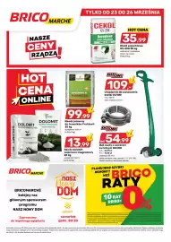 Bricomarche gazetka Strona 10: BRICO MARCHE NASZE CENY RZĄDZĄ TYLKO OD 23 DO 26 WRZEŚNIA CEKOL Bezpyłowa CEKOL Nakladanie
