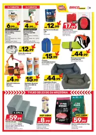 Bricomarche gazetka Strona 3: Karma dla psa Pan Mięsko €59,99, Płaszcz przeciwdeszczowy €15,99
