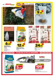 Bricomarche gazetka Strona 4: Kaptur na roślinność GM €9,29, Zrębki Wokas €24,99