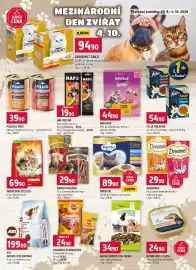 Terno leták týden 39 Strana 16: Prevital kapsička pro kočky €89,90, Akinu masička €29,90