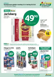 Joker kundeavis uke 39 Side 1: Pålegg fra Gilde €29,90, Alle Red Bull €24,90