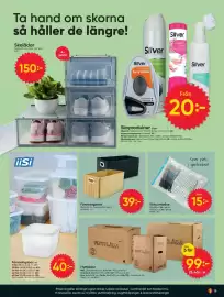 DollarStore annonsblad Sida 15: Vakuumpåse €15,00, Flyttlådor €99,00