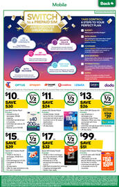 Woolworths catalogue week 39 Page 52: Amaysim $150 Starter Pack§ €99,00, Boost $49 Starter Pack €17,00