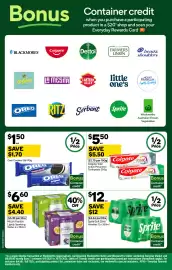 Woolworths catalogue week 39 Page 12: Sprite Soft Drink Varieties €12,00, Colgate Total Active Prevention Toothpaste €5,50