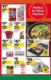 Woolworths catalogue week 39 Page 20: Meiji Snacks €0,97, Nongshim Big Bowl Noodles €1,87