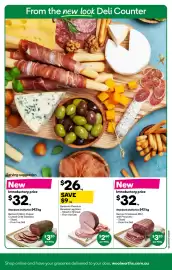 Woolworths catalogue week 39 Page 21: Bertocchi Premium Boneless Leg Ham – Sliced or Shaved – From the Deli €26,00