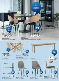 JYSK kundeavis Side 5: VIRUM konsollbord €450,00, VIRUM vitrineskap €1.350,00