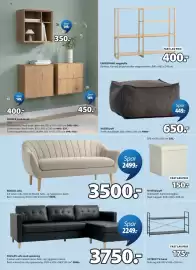 JYSK kundeavis Side 8: ASTRUP TV-benk €175,00, FALSLEV sofa med sjeselong €3.750,00