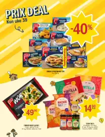 Coop Prix kundeavis Side 3: COOP TACO €14,90, FINDUS WOK CLASSIC €49,90