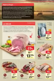 Catálogo Caprabo Página 10: Obach llonganissa de pagès €25,65, La selva pit de gall dindi €15,99
