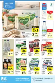 Catálogo Caprabo Página 18: Asturiana llet semidesnatada €1,67, Cola Cao Batut Energy €1,47