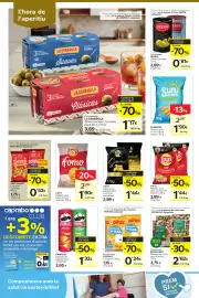 Catálogo Caprabo Página 22: Sunbites snacks amb un toc de sal marina €1,90, Lay's Patates xips amb sal €1,44