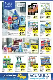 Catálogo Caprabo Página 26: Vileda baieta suau €1,07, Cif KH7 €1,49